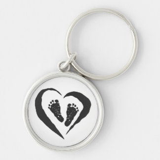 ベビーの足Keychain キーホルダー