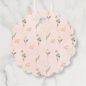 ベビーの開花のシャワー彼女ポップ・アートのがポップするとき フェイバータグ (裏面)