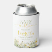 ベビーの開花の赤ちゃんシャワー缶クーラー 缶クーラー (缶正面)