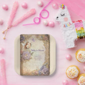 ベビーの開花の赤ちゃんシャワー ペーパープレート (パーティー)