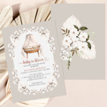 ベビーの開花ニュートラルフローラベビーシャワー