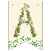 ベビーの開花バナー バンティングフラッグ (第3の旗)