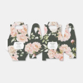 ベビーの開花ピンクの水の色のフローラベビーシャワー フェイバーボックス (折り畳みなし)