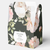 ベビーの開花ピンクの水の色のフローラベビーシャワー フェイバーボックス (オープン)