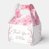 ベビーの開花フローラさくらんぼ花見箱 フェイバーボックス (正面サイド)