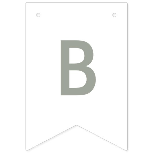 ベビーの開花ベビーシャワーのバンティングバナー バンティングフラッグ (第2の旗)