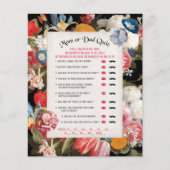 ベビーの開花ママまたはパパクイズ赤ちゃんシャワーゲーム (正面)