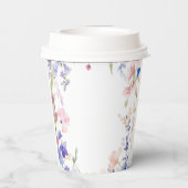 ベビーの開花ワイルドフラワーベイビーシャワーデコール 紙コップ (裏面)