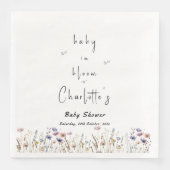 ベビーの開花ワイルドフラワーベビーシャワー (正面)