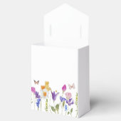 ベビーの開花ワイルドフラワーベビーシャワー フェイバーボックス (オープン)