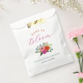ベビーの開花明るいフローラベビーシャワー フェイバーバッグ