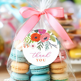 ベビーの開花明るいフローラベビーシャワー ラウンドシール