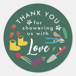 ベビーの開花栽培ガーデンファミリーベイビーシャワー ラウンドシール