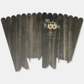 ベビーの開花水の色ひまわり赤ちゃんシャワー フェイバーボックス (見開き)