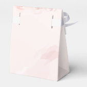 ベビーの開花水カラーバラベビーシャワー フェイバーボックス (裏面サイド)