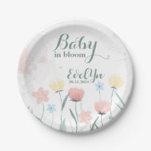 ベビーの開花水色ワイルドフラワー