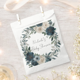 ベビーの開花：庭の赤インスパイアちゃんのシャワー フェイバーバッグ