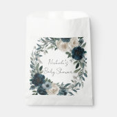 ベビーの開花：庭の赤インスパイアちゃんのシャワー フェイバーバッグ (正面)