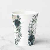 ベビーの開花:庭の赤インスパイアちゃんのシャワー 紙コップ (左)