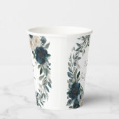 ベビーの開花:庭の赤インスパイアちゃんのシャワー 紙コップ (右)