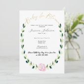 ベビーの開花- Baby Shower – 日付を保存 セーブザデート (スタンド正面)