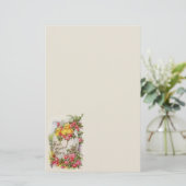 ベビーの雛とバライースター文房具 便箋 (スタンド正面)