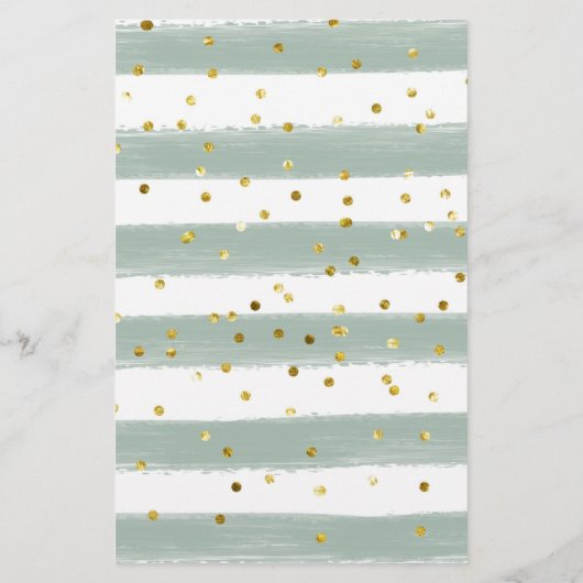 ベビーの願いを開花に幾何学的な緑のベビー (裏面)