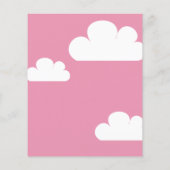 ベビーの願い赤ちゃんシャワー物干しアドバイスカード (裏面)