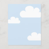 ベビーの願い赤ちゃんシャワー物干しアドバイスカード (裏面)