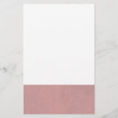 ベビーの願い – ベビーシャワーおもしろいゲームフローラ (裏面)