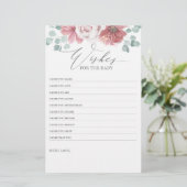 ベビーの願い – ベビーシャワーおもしろいゲームフローラ (スタンド正面)