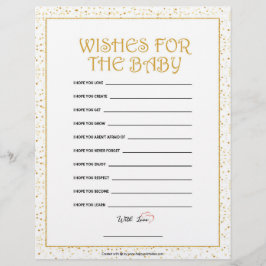 ベビーの願い レターヘッド