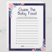 ベビーの食べ物を推測[フローラフレーム] レターヘッド (正面/裏面)