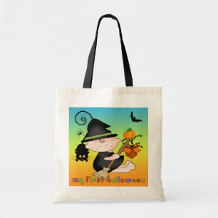 ベビーの魔法使いハロウィンの私の第1バッグ トートバッグ