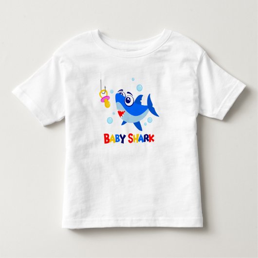 ベビーの鮫の幼児のフリースのスエットシャツ トドラーTシャツ (正面)