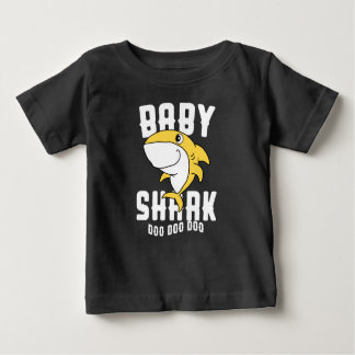 ベビーの鮫の男の子の女の子の誕生日のハロウィンのクリスマス ベビーTシャツ