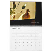 ベビーの鳥物語 カレンダー (1月 2027)
