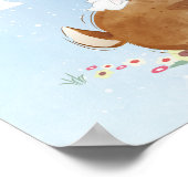 ベビーの鹿のベビーのポスター ポスター (角)