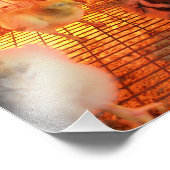 ベビーの黄色い雛のインキュベーター フォトプリント            (角)