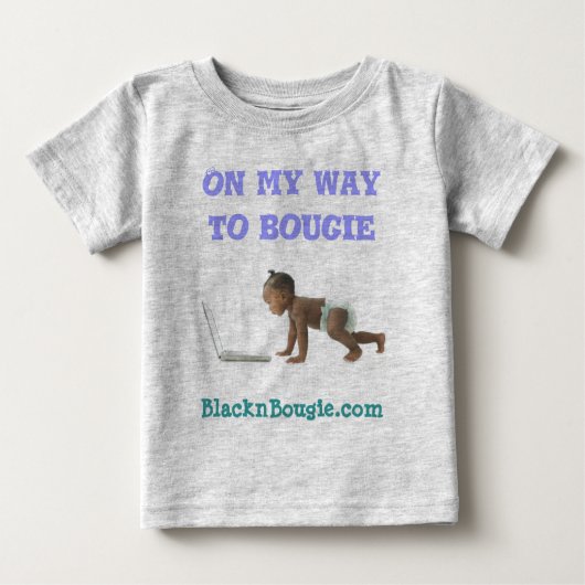 ベビーのBougeのTシャツ ベビーTシャツ (正面)