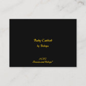 ベビーのCatbird ATC 名刺 (裏面)