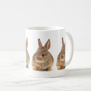 ベビーのCottontailウサギ コーヒーマグカップ