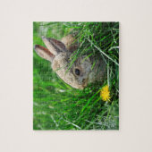 ベビーのCottontailウサギ ジグソーパズル (縦)