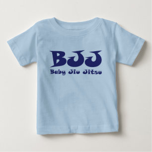 ベビーのJiu Jitsuの乳児のTシャツ ベビーTシャツ