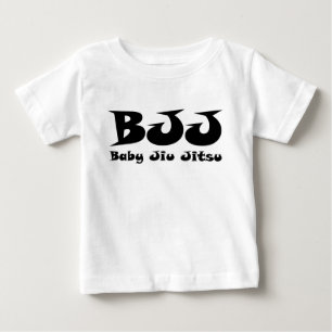 ベビーのJiu Jitsuの幼児長袖のTシャツ ベビーTシャツ