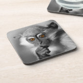 ベビーのMangabey猿 コースター (左側)