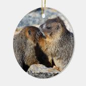 ベビーのmarmots セラミックオーナメント (左)