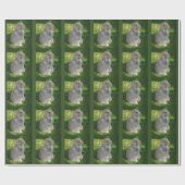 ベビーのMinilopのウサギの包装紙 ラッピングペーパー (フラット)