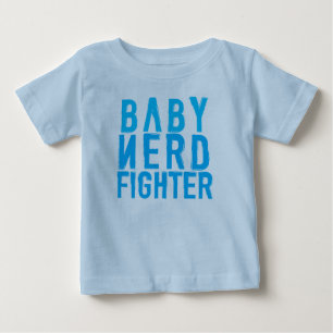 ベビーのNerdfighterの青 ベビーTシャツ