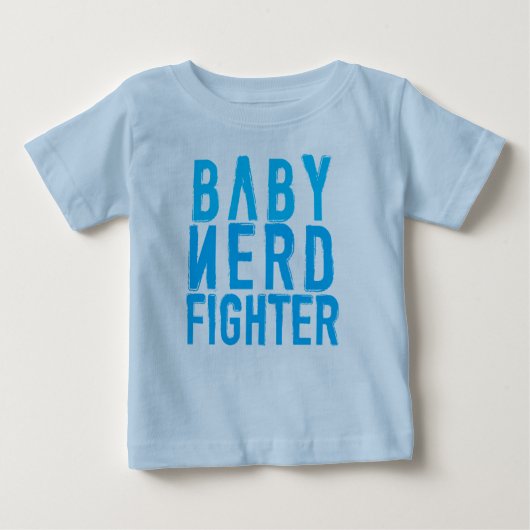 ベビーのNerdfighterの青 ベビーTシャツ (正面)
